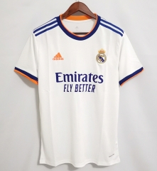 (S-4XL)2021-22 Real Madrid Home White Thailand Soccer Jersey AAA