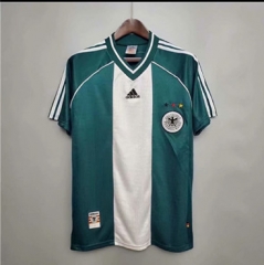 Retro Version Germany Dark Green Thailand Soccer Jersey-710