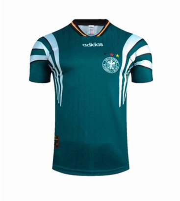 Retro Version Germany Dark Green Thailand Soccer Jersey-710