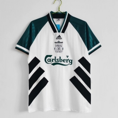 93-95Retro Version Liverpool White Thailand Soccer Jersey AAA-710