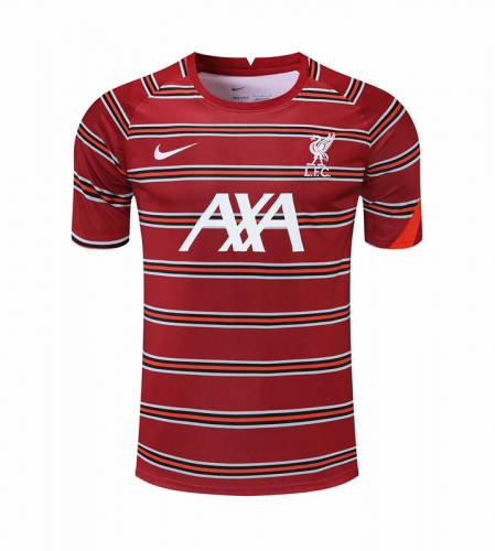 2021-22 Liverpool Red Thailand Soccer Training Jersey-418