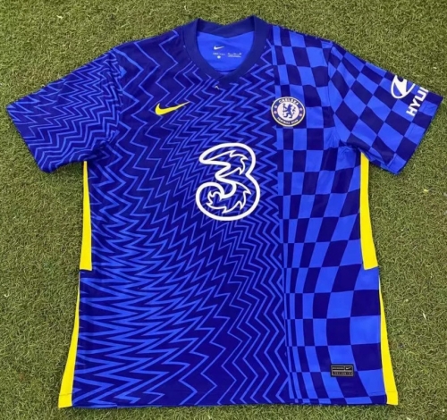 2021-22 Chelsea Home Blue Thailand Soccer Jersey AAA-503