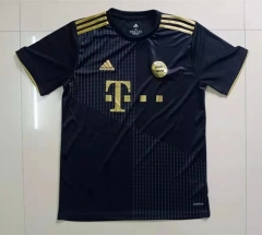 2021-22 Bayern München Away Black Thailand Soccer Jersey AAA-510