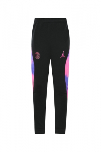 2021-22 Jordan PSG Black & Pink Thailand Soccer Long Pants -LH