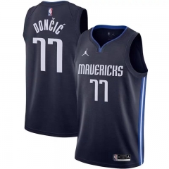 2021 Jordan Limited Version Dallas Mavericks Black #77 NBA Jersey-311