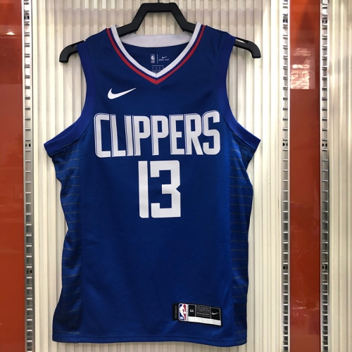 Limited Version 2020-2021 Los Angeles Clippers Blue #13 Jersey-311