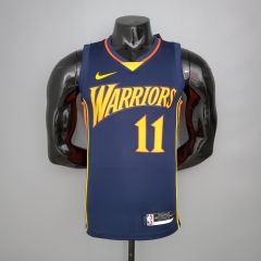 2020-2021 Golden State Warriors Royal Blue #11 Jersey-311