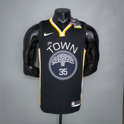 2019 Season Golden State Warriors Black #35 NBA Jersey-311