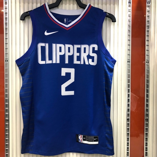 Limited Version 2020-2021 Los Angeles Clippers Blue #2 Jersey-311