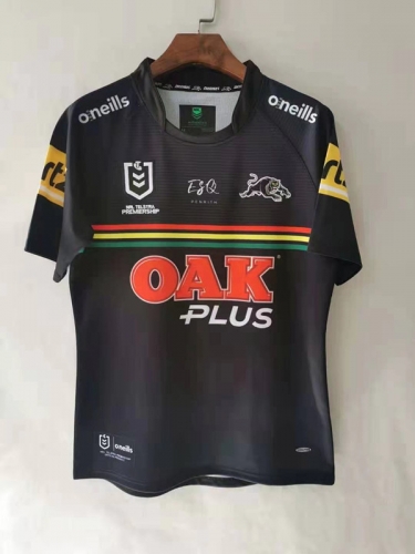 2021 Season Jagua Black Thailand Rugby Shirts-805