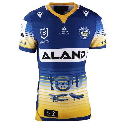 2021 Parramatta Eels Blue & Yellow Thailand Rugby Shirts
