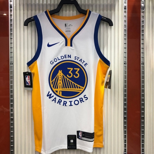 2020 Season Golden State Warriors White #33 Jersey-311