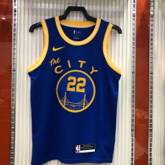 2021 Tram version Golden State Warriors Blue #22 Jersey-311