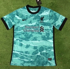 2020-2021 Liverpool Away Green Thailand Soccer Jersey AAA-23