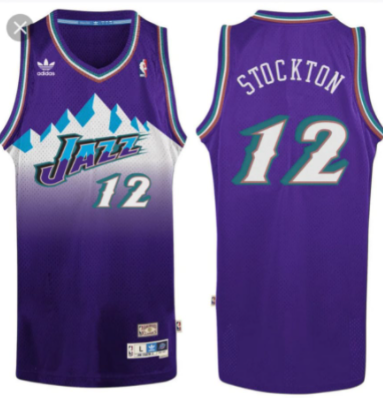 NBA Utah Jazz Purple #12 Jersey