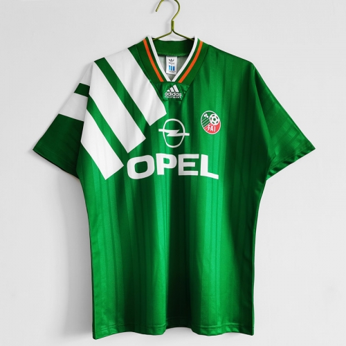 1992-1994 Retro Version Ireland Home Green Thailand Soccer Jersey AAA-710