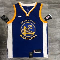 2020 Season Golden State Warriors Blue #35 Jersey-311