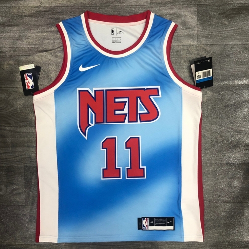 2021 Limited Retro Version NBA Brooklyn Nets Blue #11 Jersey-311