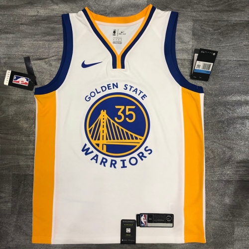 2020 Season Golden State Warriors White #35 Jersey-311