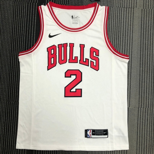 NBA Chicago Bull White #2 Jersey-311