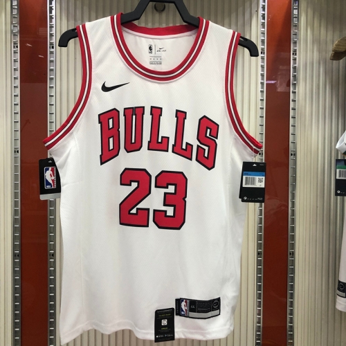NBA Chicago Bull White #23 Jersey-311