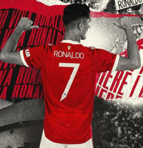 2021/2022 Manchester United Home Red #7 (RONALDO) Thailand Soccer Jersey AAA-17/416