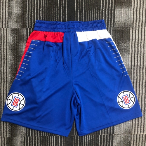 Los Angeles Clippers Blue NBA Shorts-311