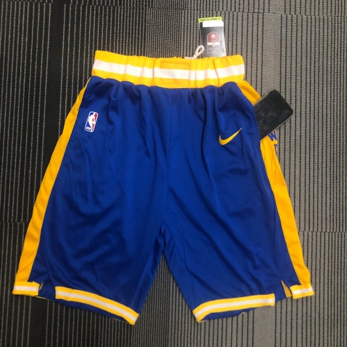 NBA Golden State Warriors Blue Shorts-311