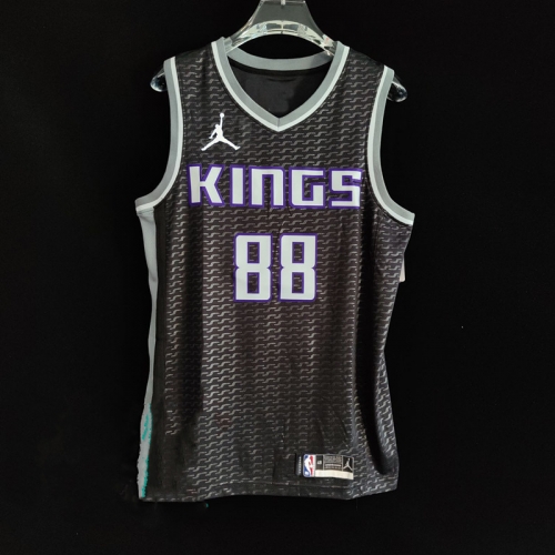 NBA Sacramentos Kings Black #88 Jersey