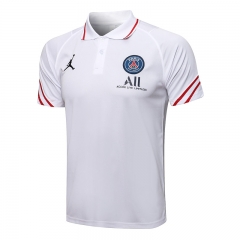 2021-2022 Jordan PSG White Thailand Polo Shirts-815