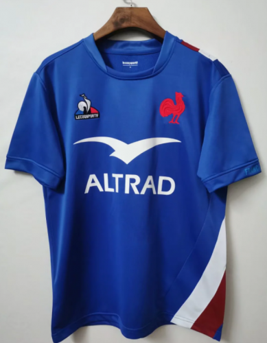 2021/22 France Home Royal Blue Thailand Rugby Shirts-805