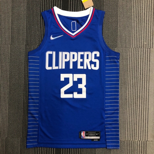 75th Anniversary Los Angeles Clippers Blue #23 NBA Jersey-311