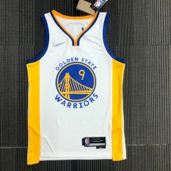 75th Commemorative Edition Golden State Warriors White #9 Jersey-311