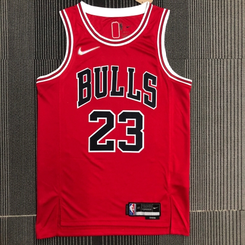 75th Commemorative Edition Chicago Bull Red #23 Jersey-311