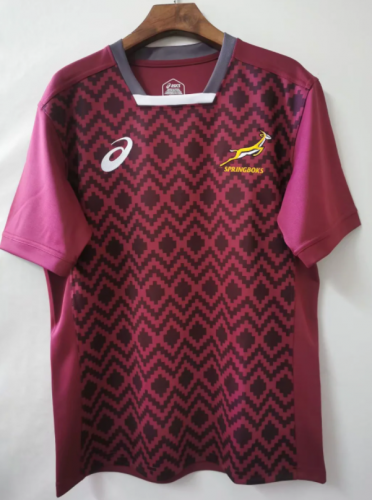 2020-2021 Limited Version South Africa Red Thailand Rugby Shirts-805