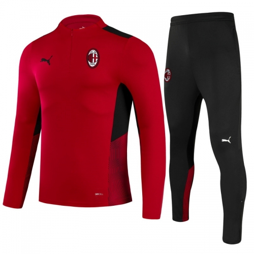 2021/2022 AC milan Red Kids/Youth Tracksuit Uniform-GDP