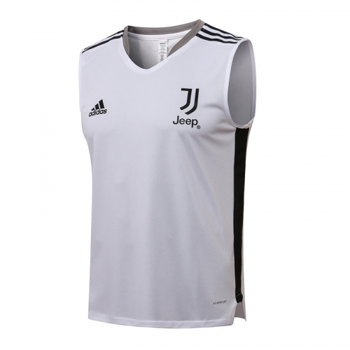 2021-2022 Juventus FC White Shorts-Sleeve Thailand Soccer Vest-815