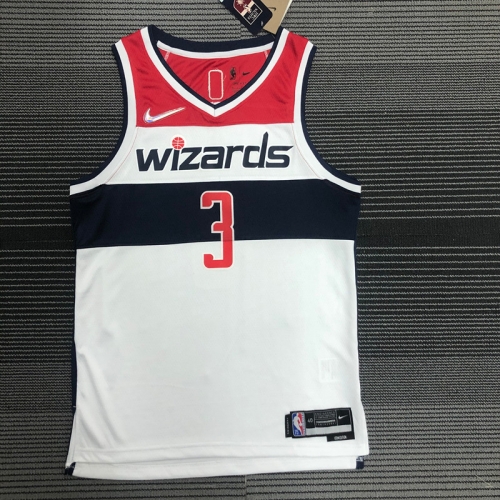 75th Anniversary Washington Wizards White #3 NBA Jersey-311