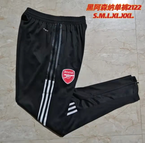 2021-2022 Arsenal Black Soccer Long Pants-815