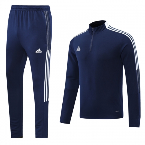 Addia 2021-2022 New Season Royal Blue Tracksuit Uniform-LH