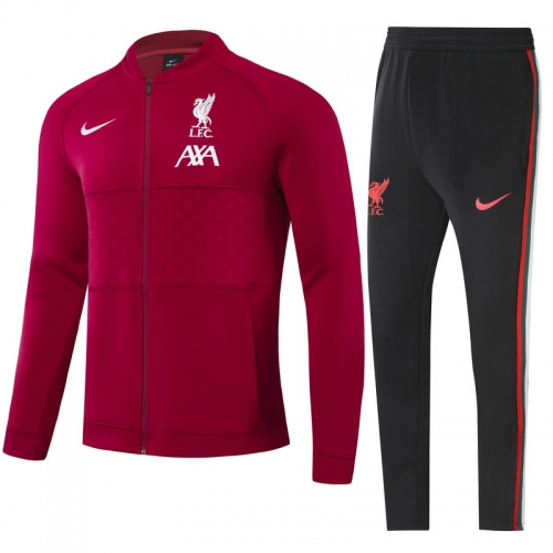 2021/22 Liverpool Red Kids/Youth Soccer Jacket Uniform-GDP