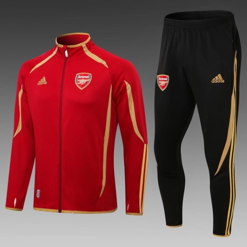 2021-2022 Arsenal Red Soccer Jacket Uniform-411