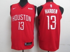 2019 Season Reward Version NBA Houston Rockets Red #13 Jersey