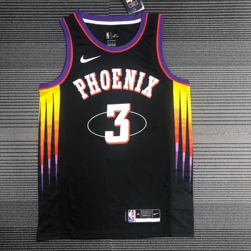 2022 City Season Phoenix Suns NBA Black #3 Jersey-311