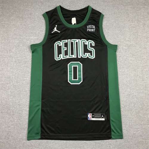 75th Boston Celtics Black #0 NBA Jersey