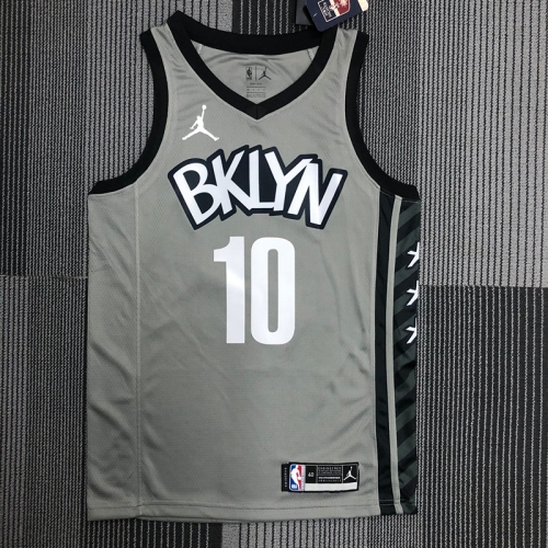 Feiren Version NBA Brooklyn Nets Gray #10 NBA Jersey-311
