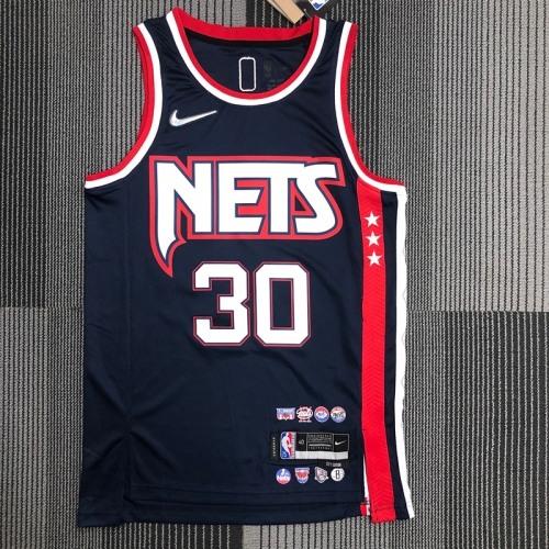 2022 Season City Version Brooklyn Nets Black #30 NBA Jersey-311