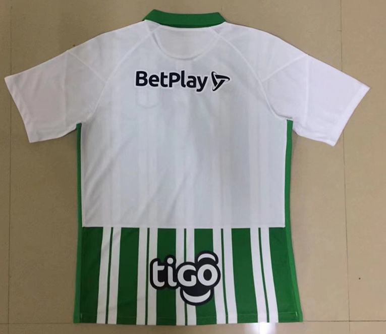 22-23 Atlético Nacional Home White& Green Thailand Soccer Jersey