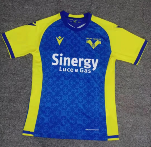 2021/22 Hellas Verona FC Home Blue Thailand Soccer Jersey AAA