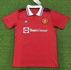 2022/23 Manchester United Home Red Thailand Soccer Jersey AAA-320